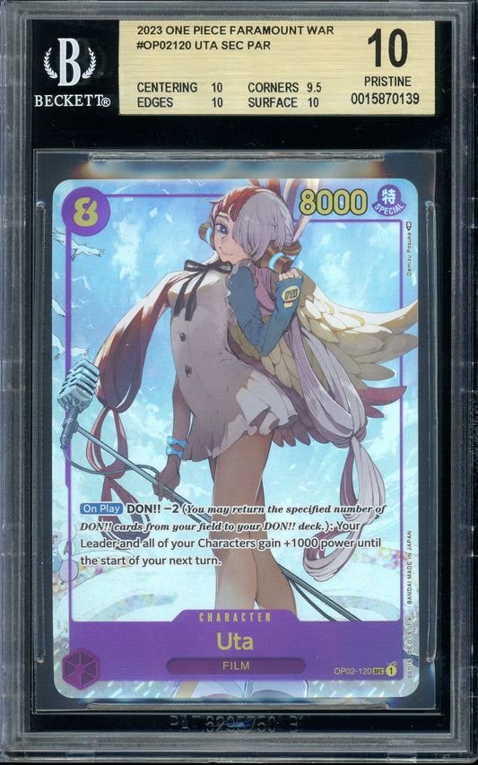 2023 Paramount War UTA SEC BGS 10