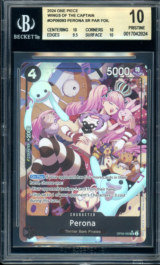 2024 Wings Of the Captain Perona BGS 10