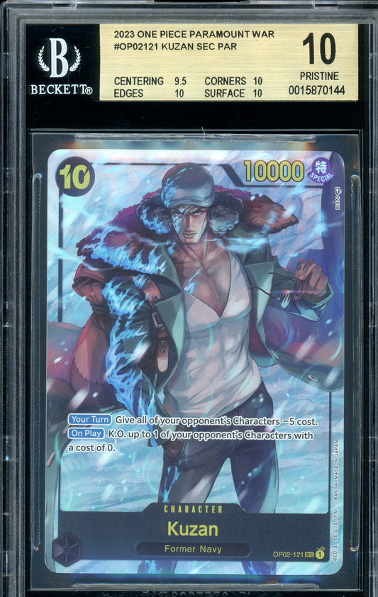 2023 Paramount War SEC Kuzan BGS 10