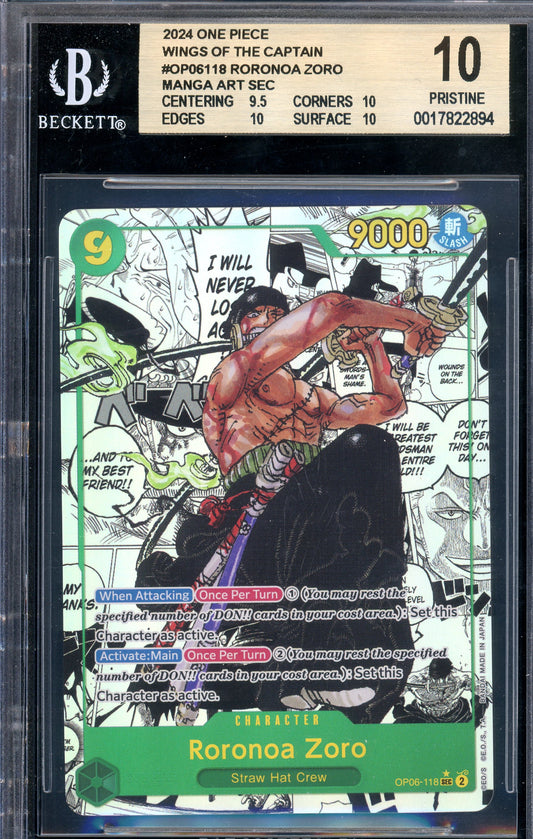 BGS 10 Wings Of Capatain Zoro Manga